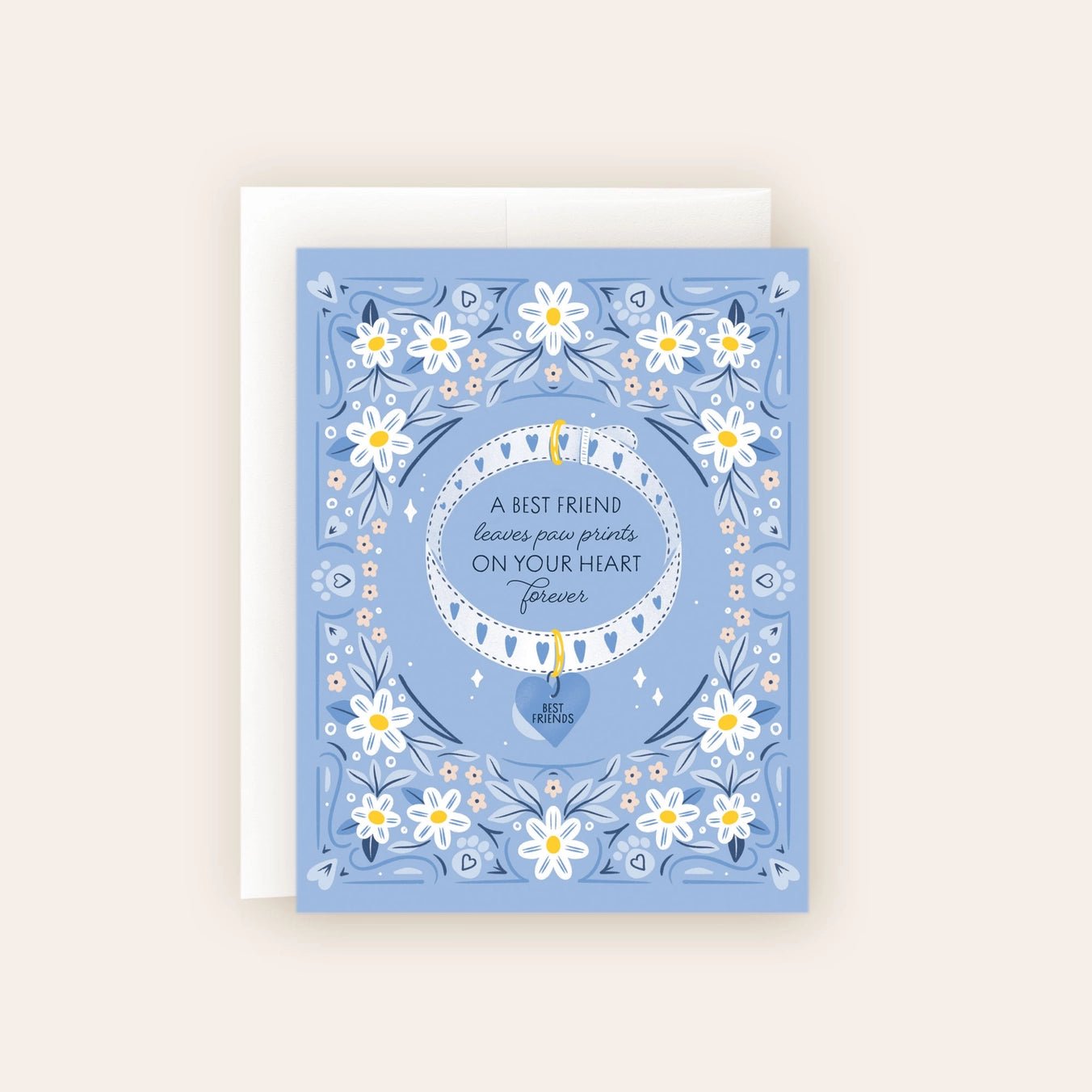 Paw Prints Sympathy Card - The Regal Find