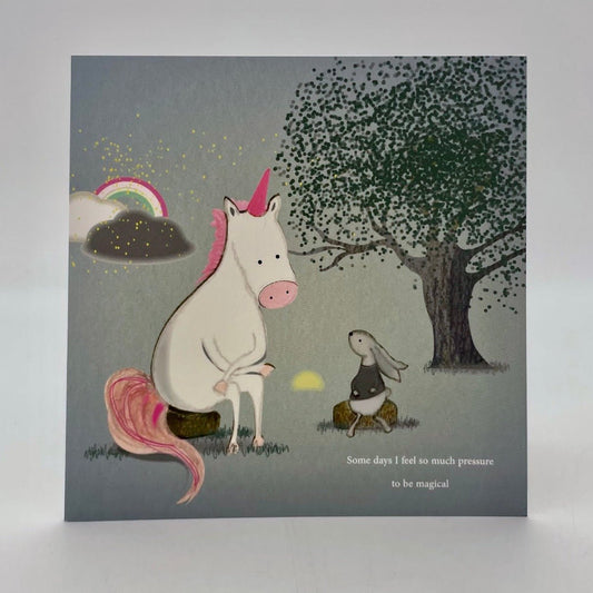 Pressure To Be Magical Card - The Regal Find