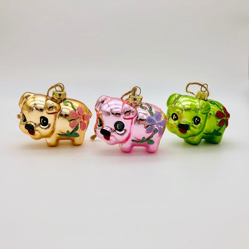 Retro Pig Ornament - The Regal Find