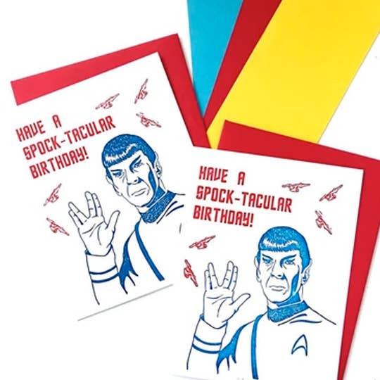 RIP Leonard Nimoy Card - The Regal Find