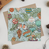 Robin and Baubles Greeting Card - The Regal Find