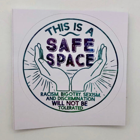 Safe Space Sticker - The Regal Find