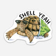 Shell Yeah Turtle Sticker - The Regal Find