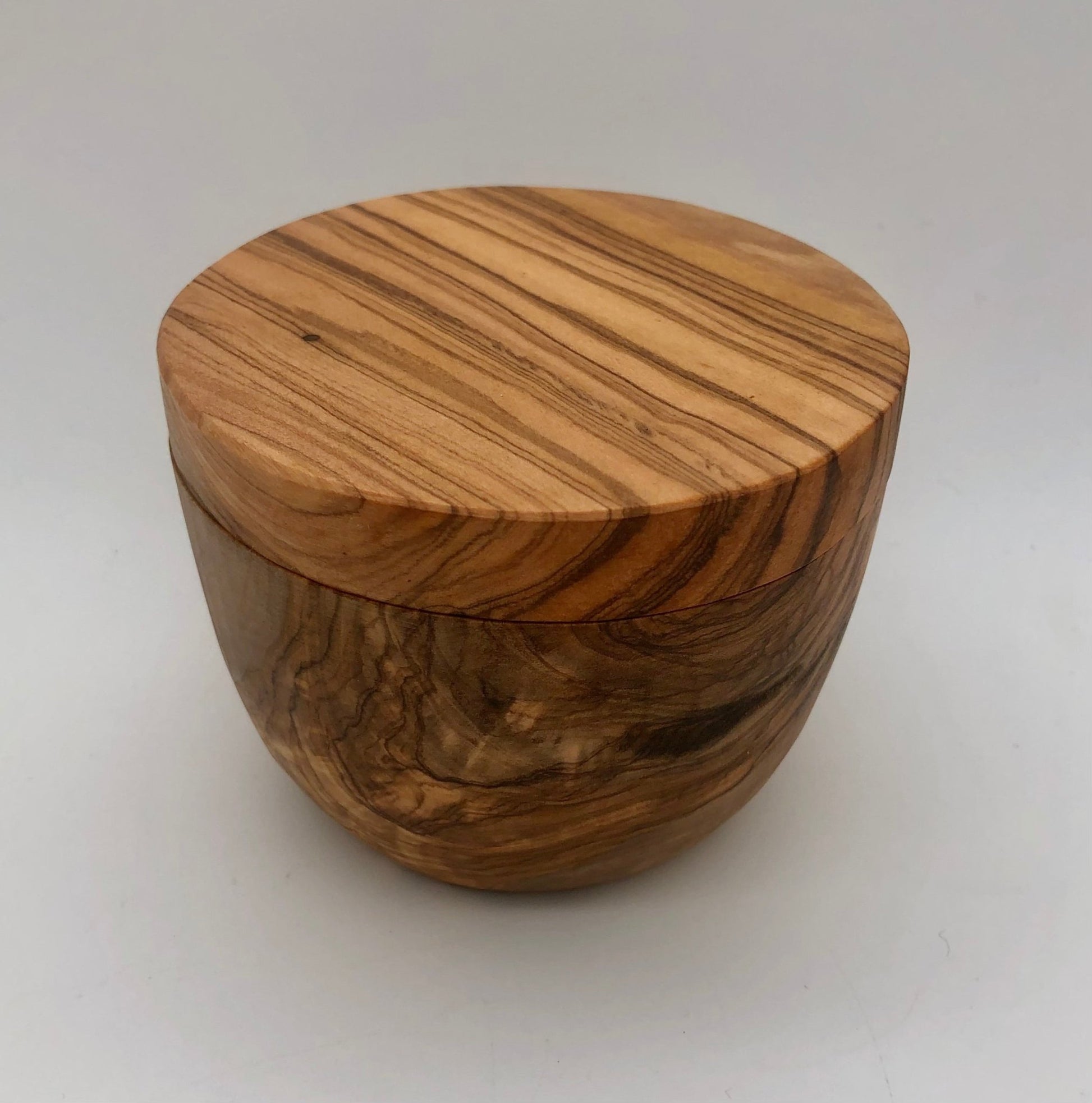 Small Olive Wood Salt Cellar - The Regal Find