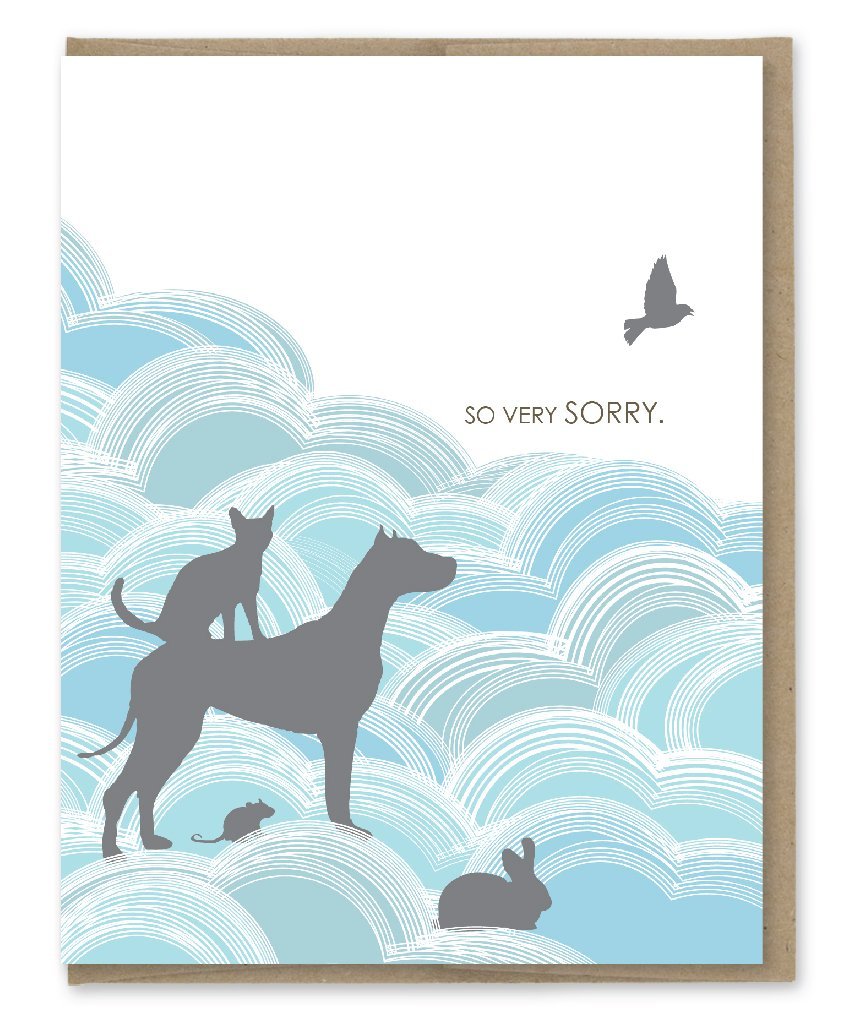 So Very Sorry Pet Card - The Regal Find