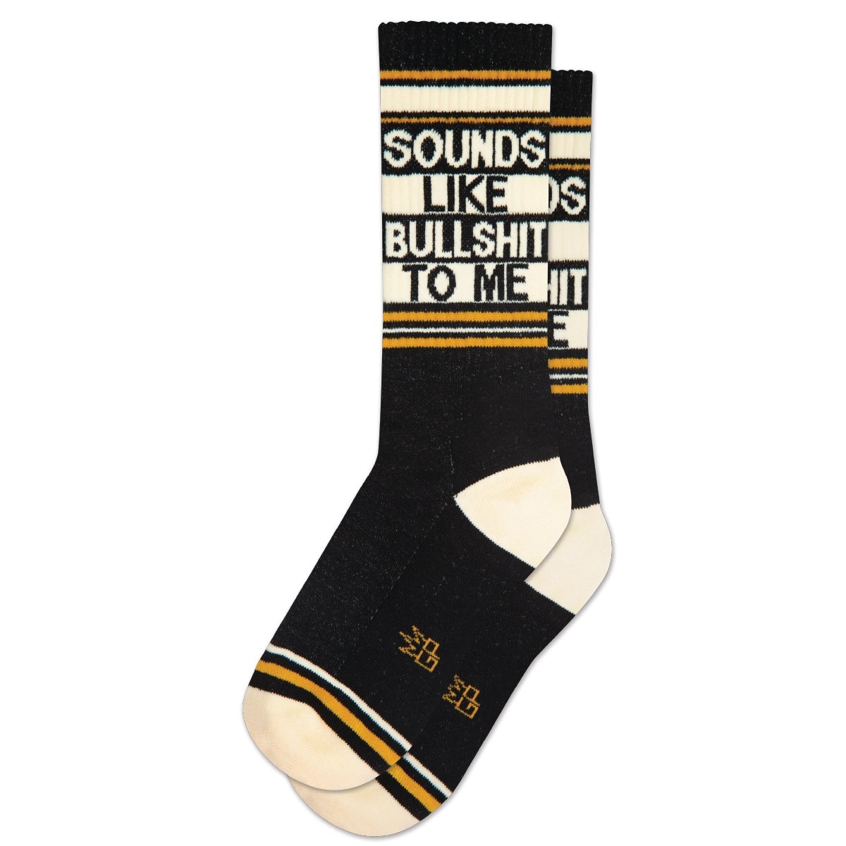 Sounds Like Bullshit To Me Gym Crew Socks - The Regal Find