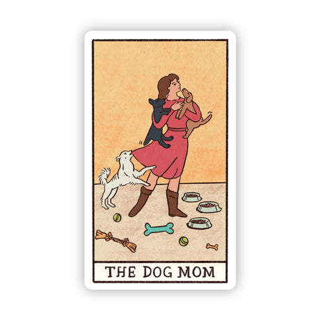 "The Dog Mom" Tarot Card Sticker - The Regal Find