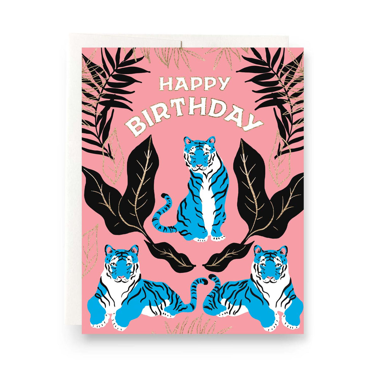 Tiger Birthday Card - The Regal Find