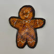 Tiny Gingerbread Man Glitter Sticker - The Regal Find