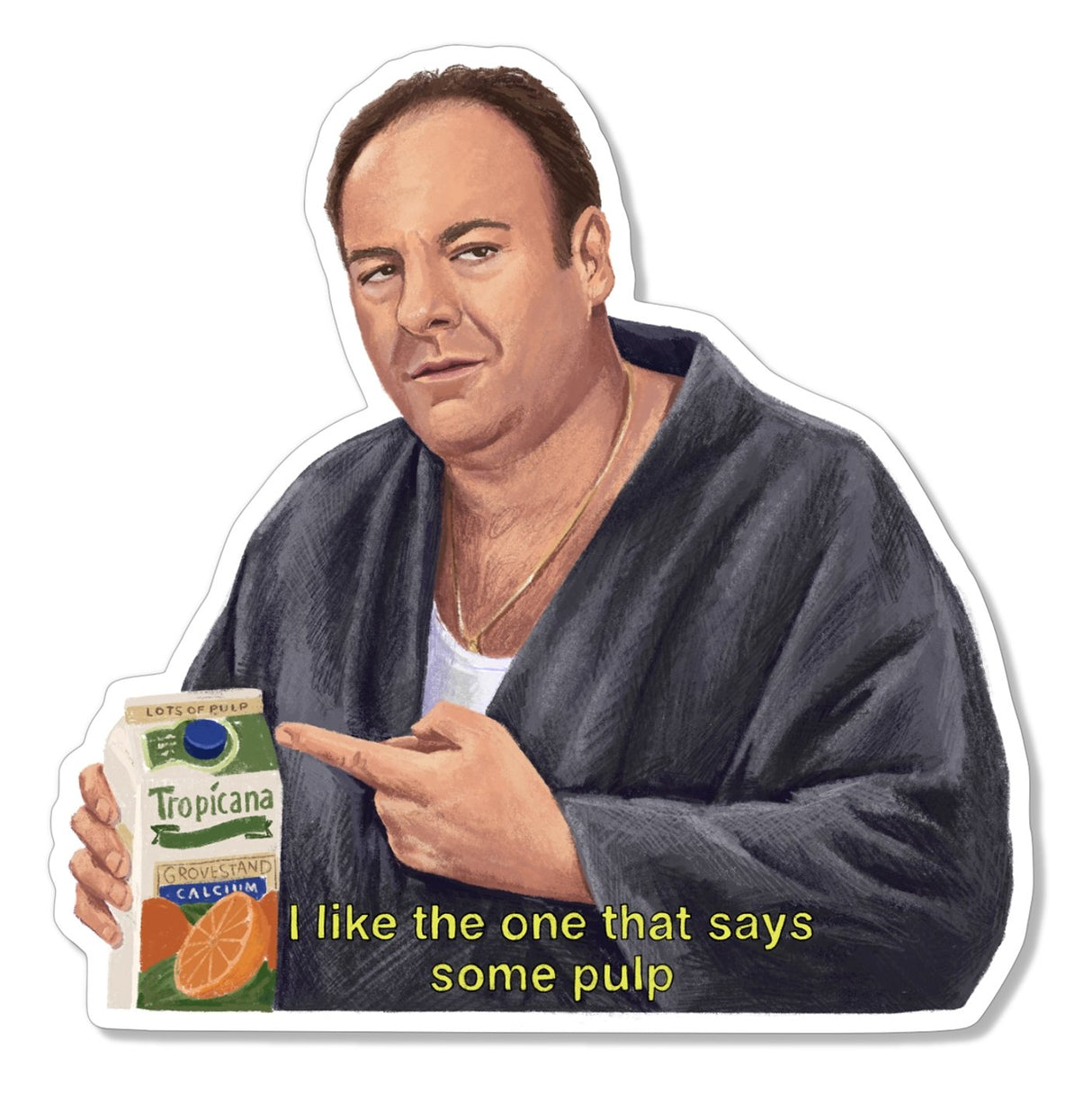 Tony Soprano Sticker - The Regal Find