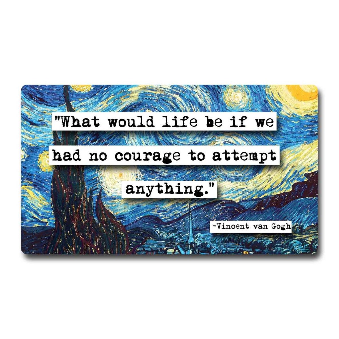 Vincent Van Gogh Mini Quote Cards - The Regal Find