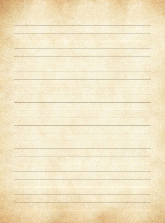 Vintage Parchment Lined Stationery Set - The Regal Find