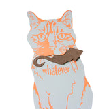 Whatever Cat Gift Card Card - The Regal Find