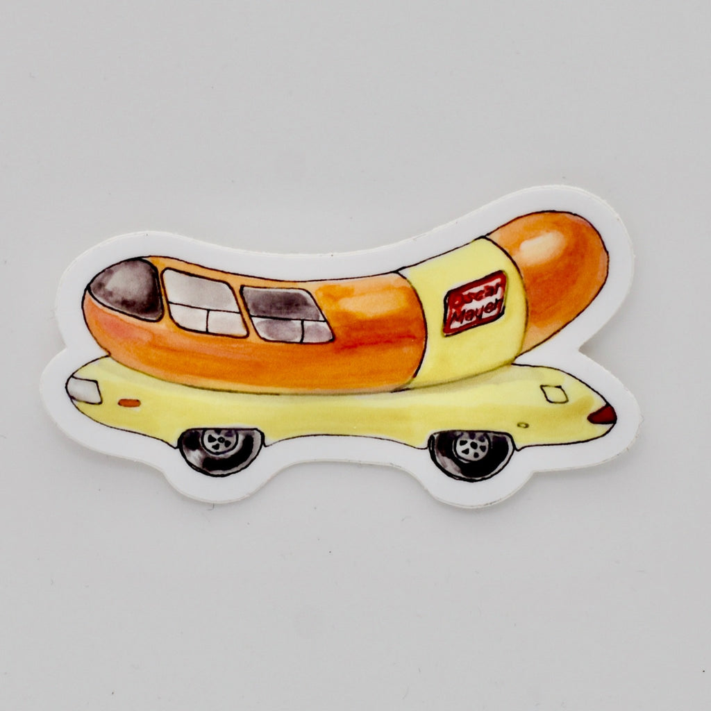 Wienermobile Sticker - The Regal Find