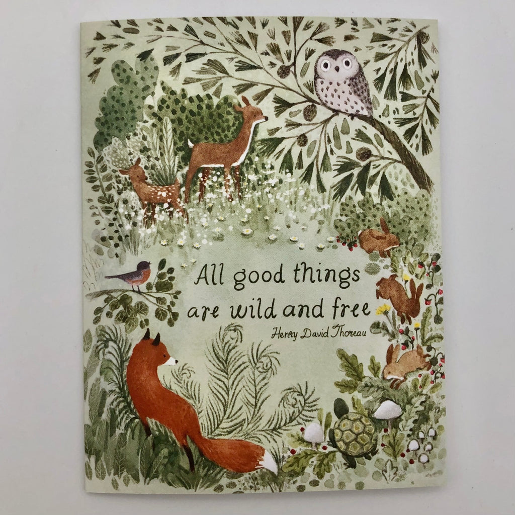 Wild & Free Forest Birthday Card - The Regal Find