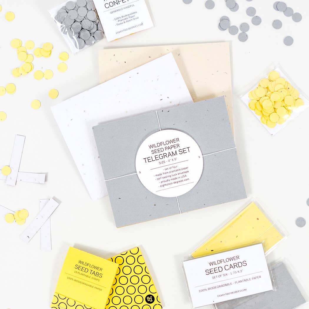 Wildflower Seed Cards: Lemon - The Regal Find