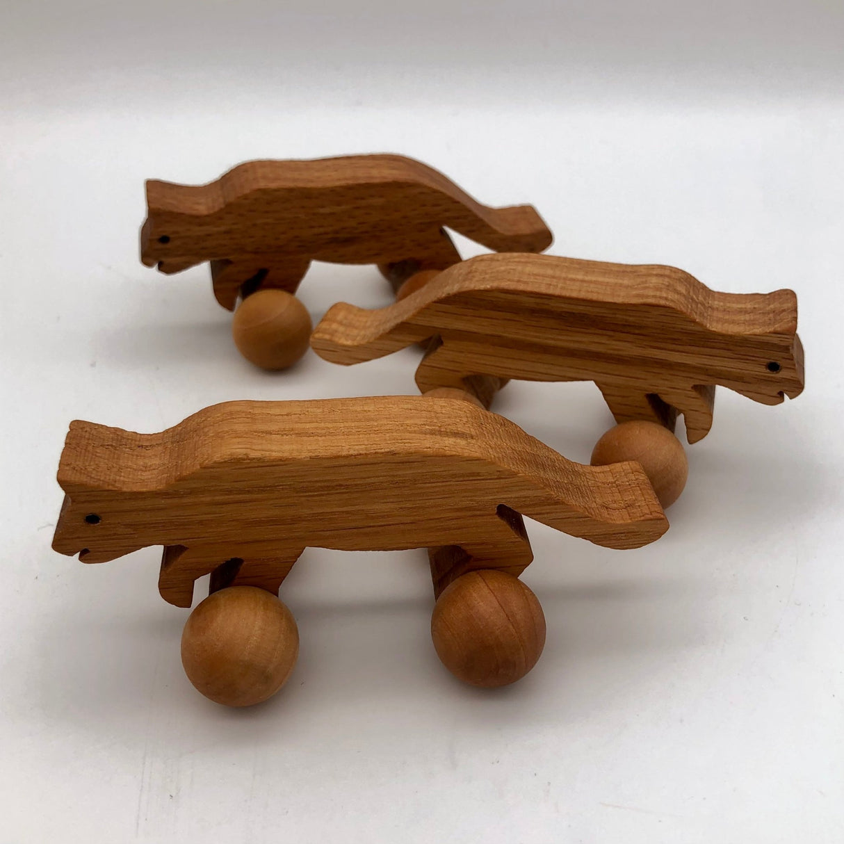 Wood Roly Poly Wheelie Toys - The Regal Find