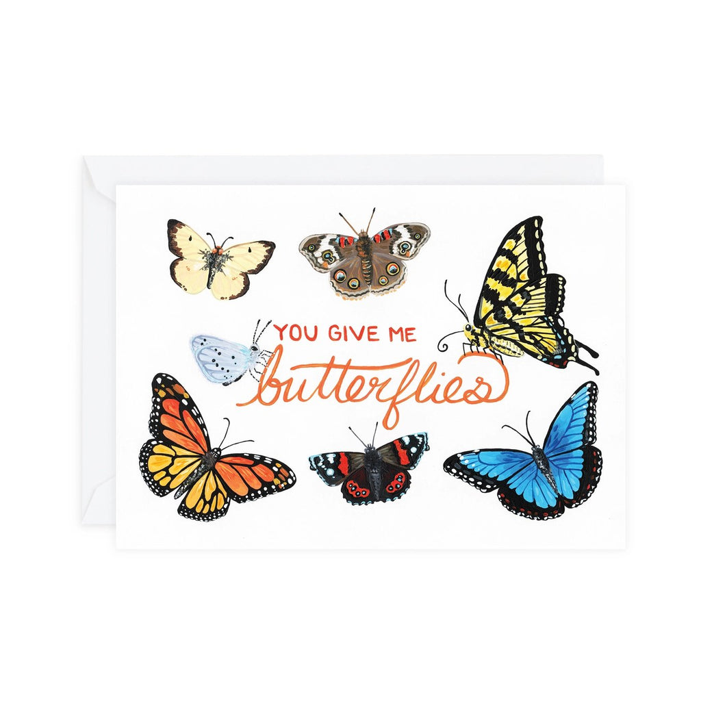 You Give Me Butterflies Card - The Regal Find