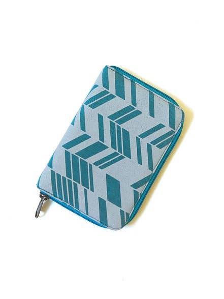 Zip Folder Jewelry Travel Organizer Case - Chevron - The Regal Find